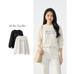 Áo Ren Nữ Dài Tay Cổ Tròn Nữ Tính Thanh Lịch Dễ Phối Đồ Free Size ARI.TO.ZOU
