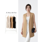 Áo Khoác Gile Vest Nữ ARI.TO.ZOU Sát Nách Thời Trang Công Sở Hiện Đại Free Size